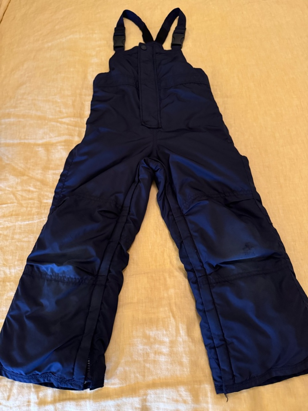 baby Gap - Navy Blue Insulated Snow Bib Overalls